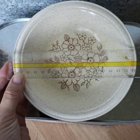 2 Vintage Stoneware 6" Bowls John Tams Limited " Banquet Poppy" - Picture 11 of 11